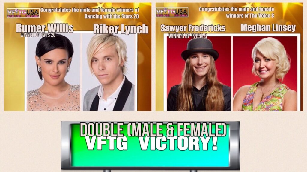 DOUBLE VICTORY on The Voice: Sawyer Fredericks wins, Meghan Linsey wins as well….